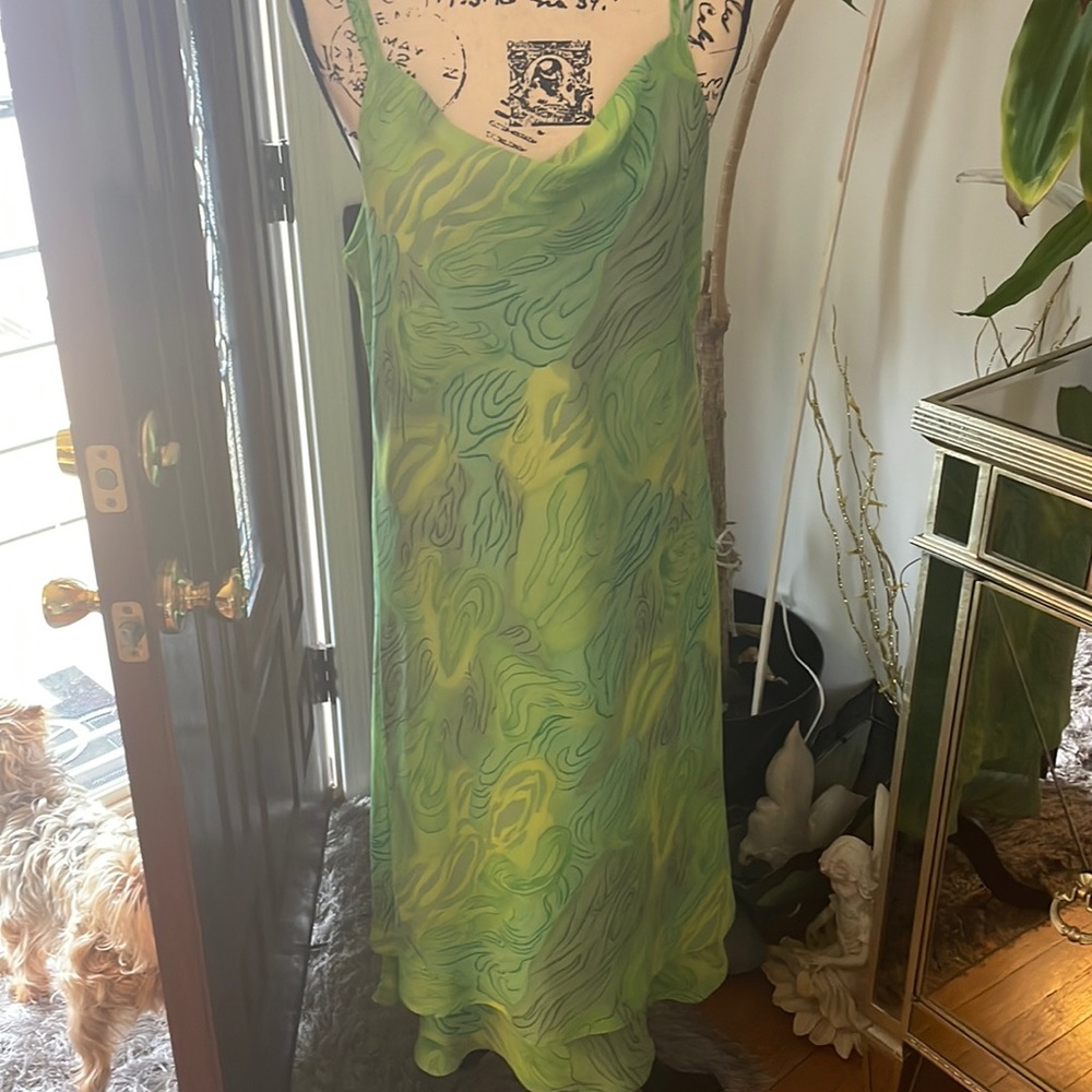 Summer sleeveless with scrap dress